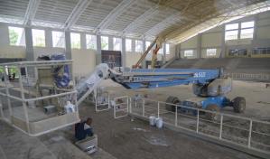 Remodelación del Pabellón de Gimnasia dificulta entrenamientos de los atletas