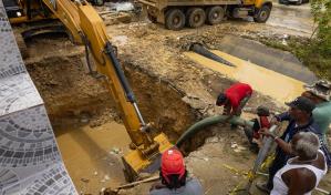 Sectores de Santo Domingo Este seguirán sin agua entre 48 y 72 horas más por avería
