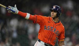 Jeremy Peña y su beneficioso cambio al puesto de primer bate