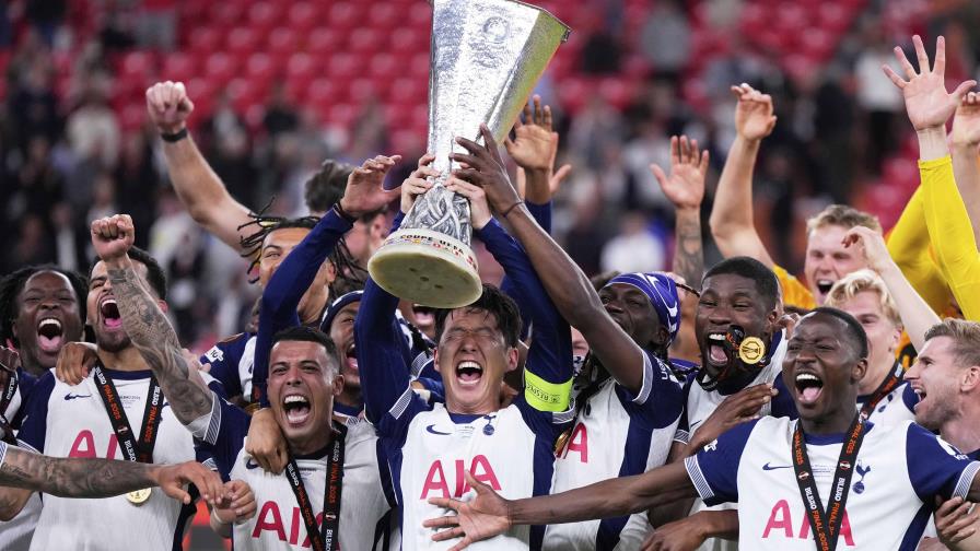 Tottenham somete a Man United, conquista la Liga Europa y rompe sequía de títulos Tottenham somete a Man United, conquista la Liga Europa y rompe sequía de títulos