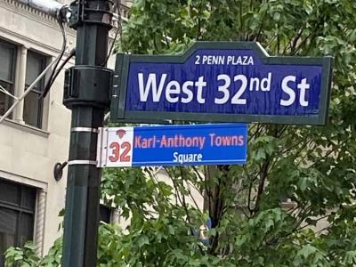 Las calles de NY ahora tienen los nombres de los NY Knicks