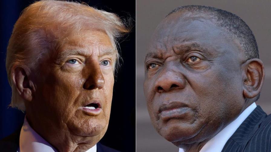 Trump arrincona al presidente sudafricano para denunciar un genocidio contra los blancos Trump arrincona al presidente sudafricano para denunciar un genocidio contra los blancos