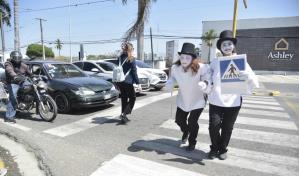 Promueven cultura de respeto vial en Santiago para concienciar a conductores