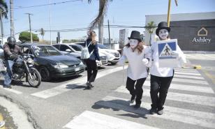Promueven cultura de respeto vial en Santiago para concienciar a conductores