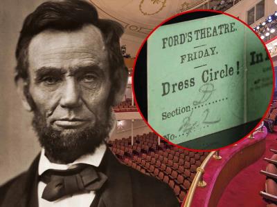 En subasta Guantes ensangrentados de Lincoln de noche de su asesinato