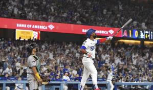 VIDEO | Dodgers logran victoria sobre Arizona con jonrón de Teoscar Hernández