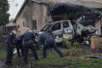 Varios muertos al estrellarse una avioneta en un barrio en el sur de California