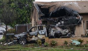 Sube a seis el número de muertos por la caída de una avioneta en California