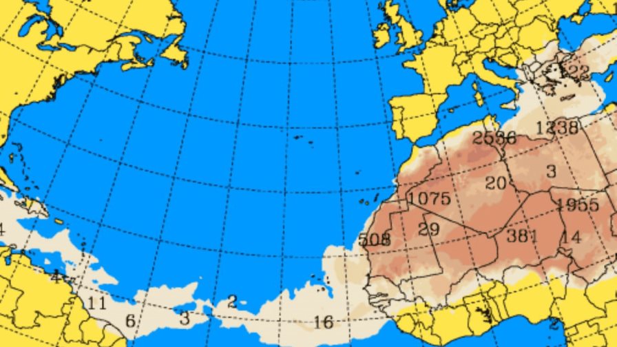 Ambiente caluroso y de escasas lluvias en RD por polvo del Sahara y sistema anticiclónico Ambiente caluroso y de escasas lluvias en RD por polvo del Sahara y sistema anticiclónico