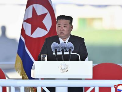 Segundo destructor de Corea del Norte sufre daños durante ceremonia