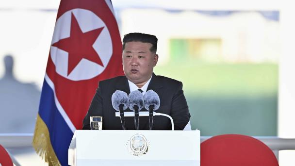 El segundo destructor de Corea del Norte sufre daños en una ceremonia fallida a la que asistió Kim