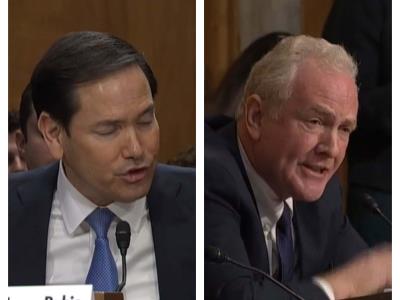 Marco Rubio y un senador protagonizan otro debate en el Senado