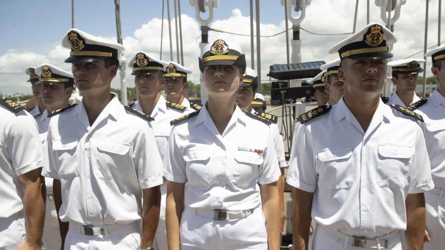 La princesa Leonor culmina su travesía latinoamericana y parte este sábado a Nueva York La princesa Leonor culmina su travesía latinoamericana y parte este sábado a Nueva York