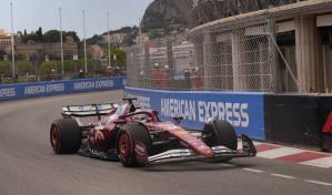 Leclerc terminó por delante de Verstappen en la primera práctica libre de Mónaco