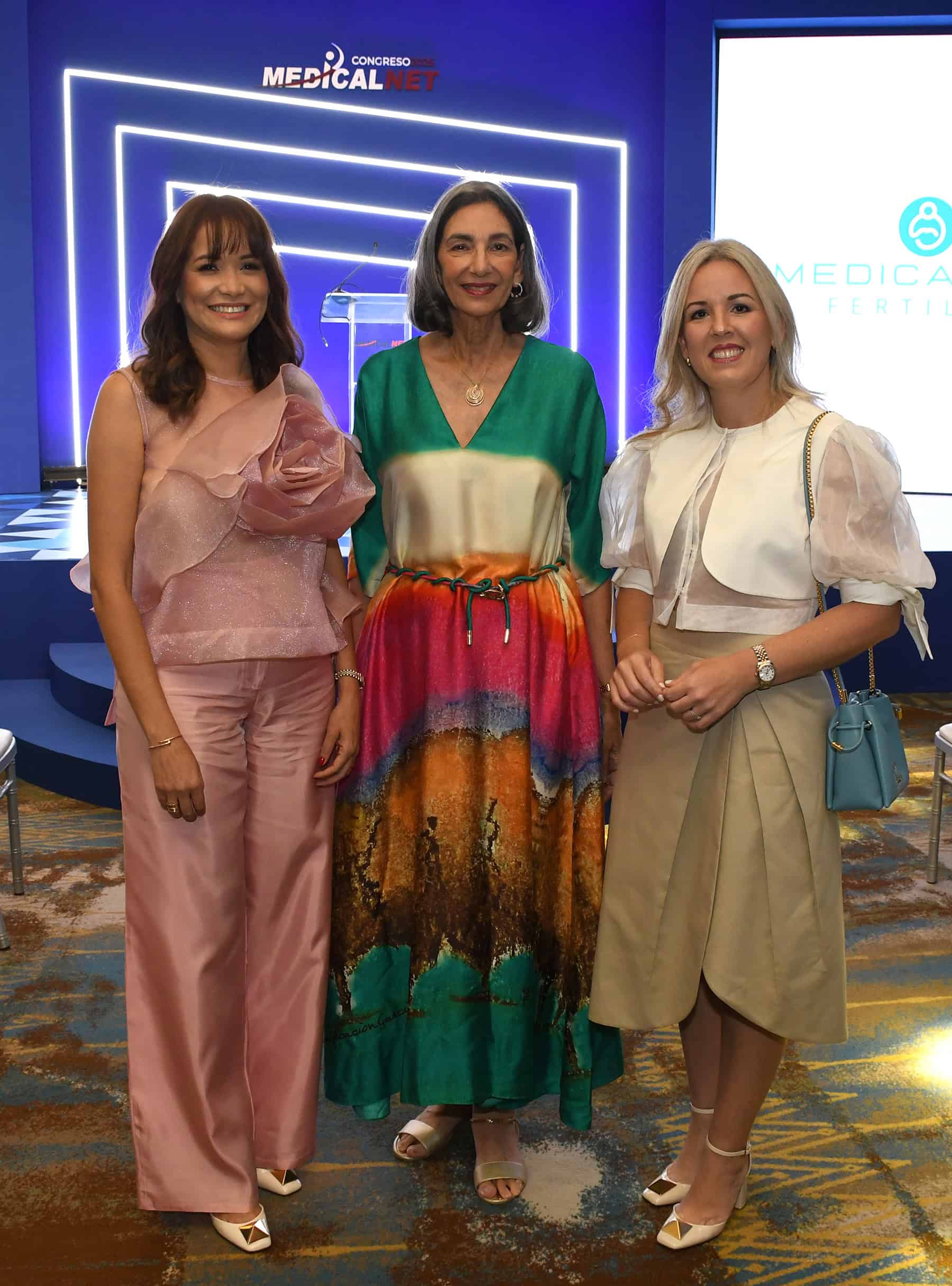 Esthenia García, Fanny Peña y Wilma Álvarez.