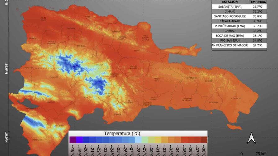 La sensación térmica alcanza los 39 °C en República Dominicana y todavía no empieza el verano