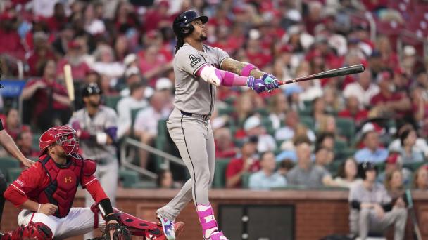 Ketel Marte la sacó en el revés de los Diamondbacks en San Luis