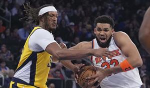 Karl-Anthony Towns debuta con 19 puntos y 11 rebotes en victoria de Knicks sobre Cavs