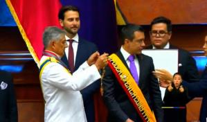 Daniel Noboa jura como presidente de Ecuador para el período 2025-2029