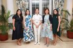 La vicepresidenta Raquel Peña y la princesa Leonor conversan sobre la educación como pilar del liderazgo