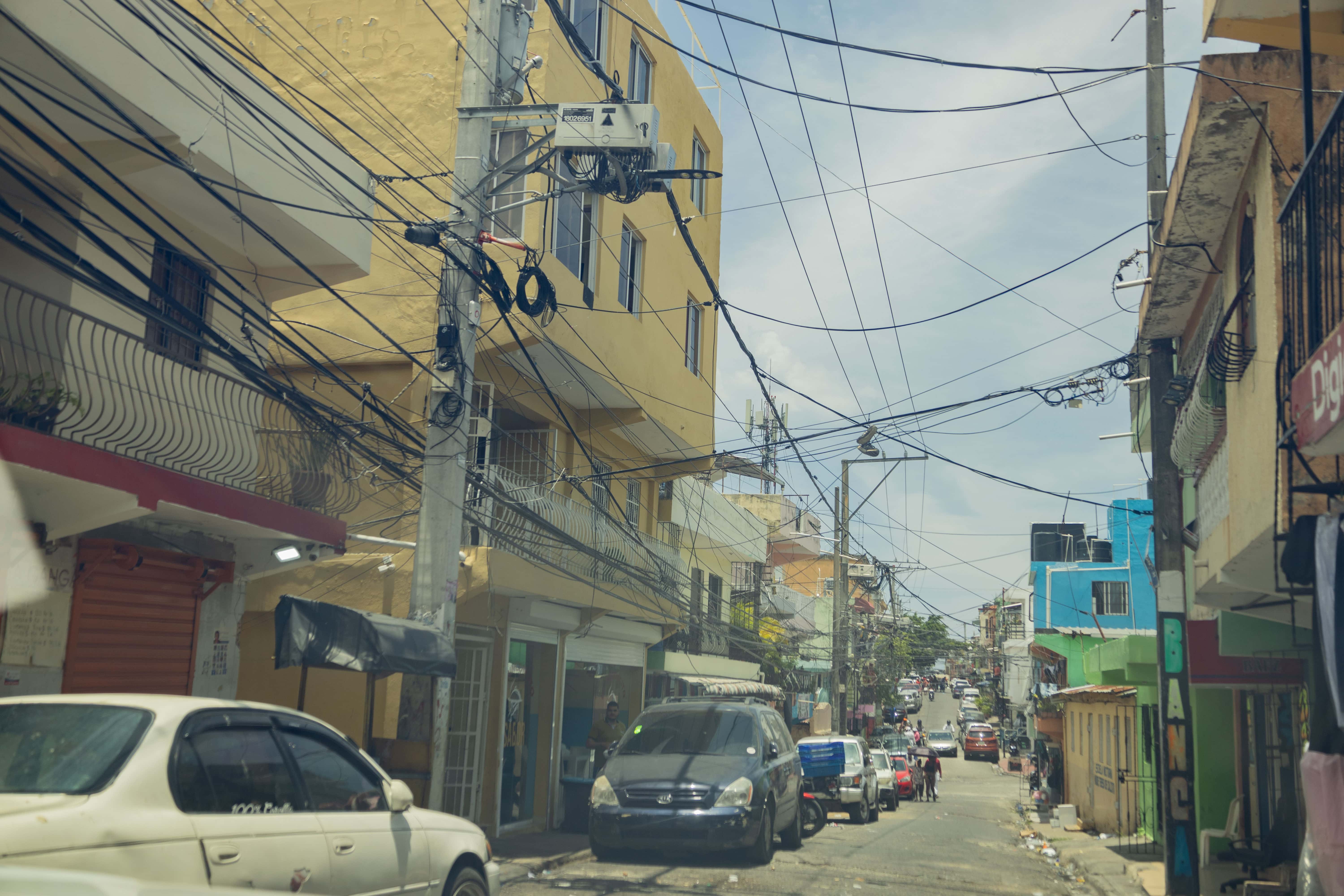 Calle de Los Praditos, en el Distrito Nacional.