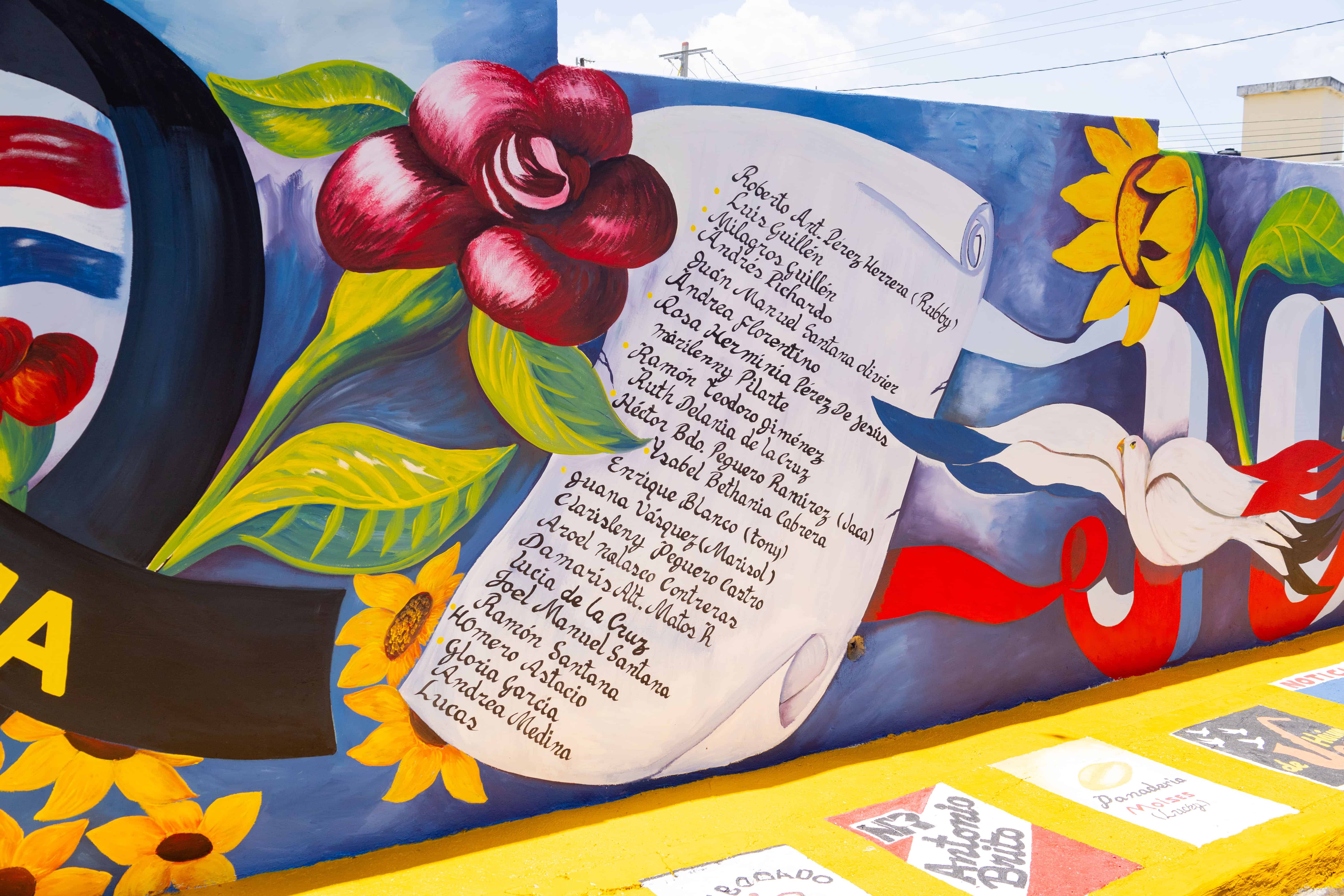 Nombres de las víctimas de Haina, provincia San Cristóbal