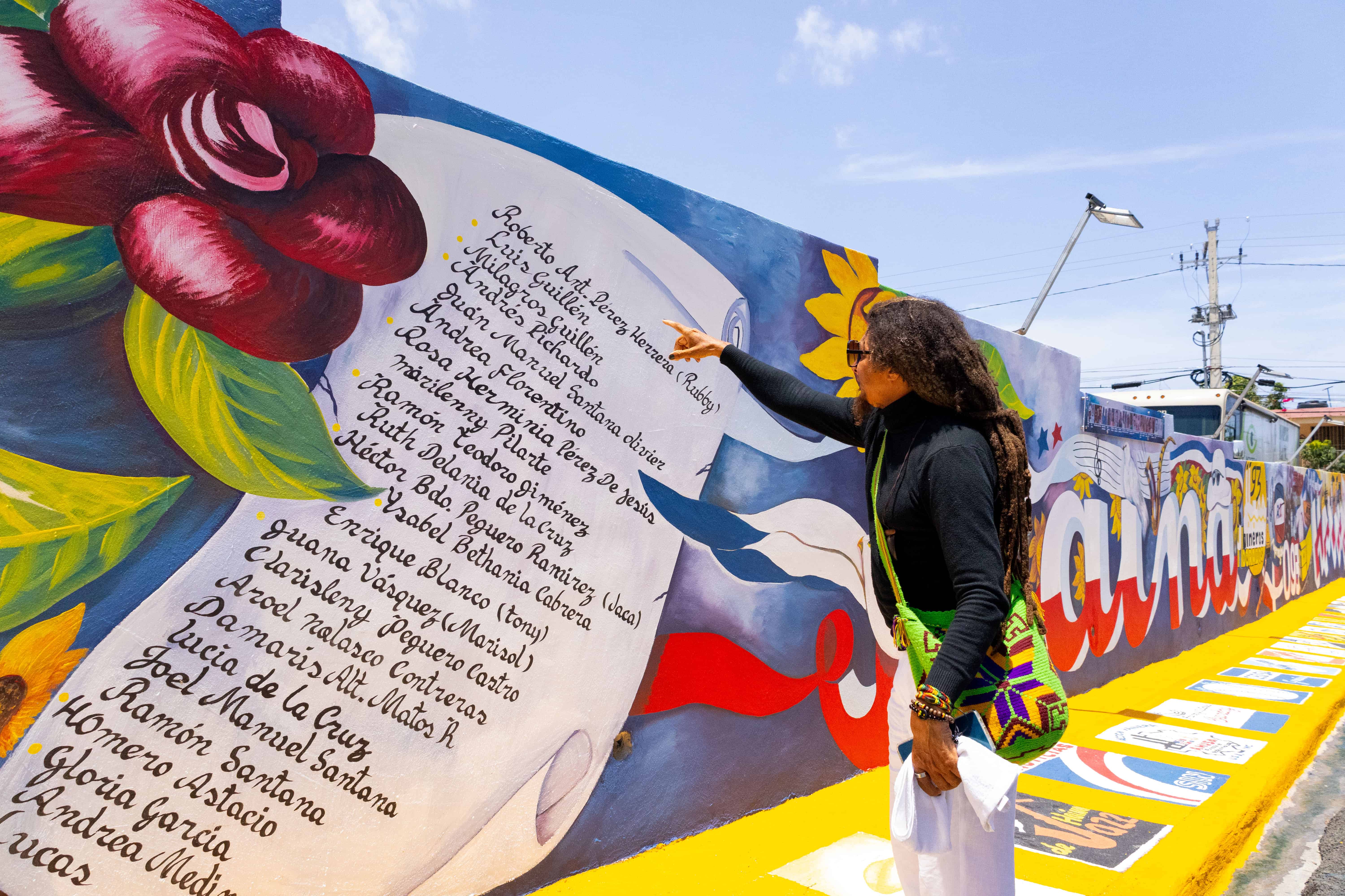 El pintor no quería hacer un homenaje triste.