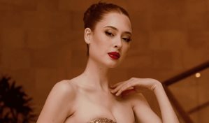 Valeria Pérez, Miss Mundo Puerto Rico, gana respetado galardón de moda con diseño de Giannina Azar