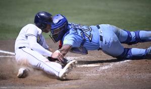 Caminero, dos dobles, anota y empuja y los Rays barrieron a los Azulejos