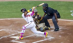 Bravos, con marca inferior a .500, optimistas por el poder y salud de Acuña en su regreso