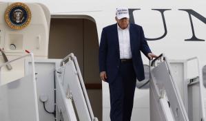 Trump insinúa un anuncio sobre conversaciones nucleares con Irán en los próximos dos días