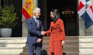 Faride Raful se reúne con su homólogo de España para fortalecer cooperación en seguridad