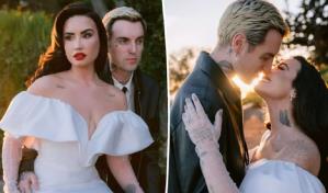 Demi Lovato y Jordan Lutes se casan en una íntima ceremonia en California Demi Lovato y Jordan Lutes se casan en una íntima ceremonia en California