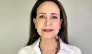 María Corina Machado pide a militares de Venezuela actuar contra Maduro