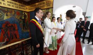 Raquel Peña reafirma lazos históricos entre RD y Ecuador durante juramentación de Daniel Noboa