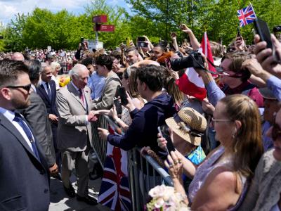 Carlos III se dirige al Parlamento de Canadá