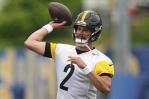 A pesar del ruido constante sobre Aaron Rodgers, Mason Rudolph está feliz de volver a Pittsburgh