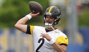 A pesar del ruido constante sobre Aaron Rodgers, Mason Rudolph está feliz de volver a Pittsburgh