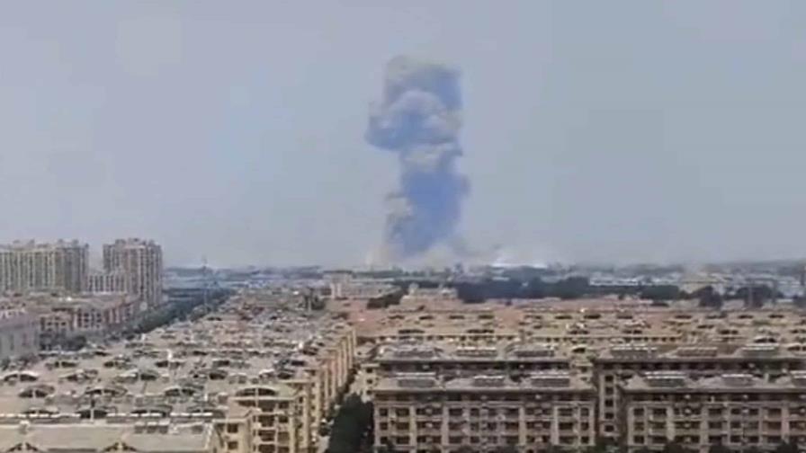Una gran explosión sacude una planta química en el este de China, no hay información sobre víctima Una gran explosión sacude una planta química en el este de China, no hay información sobre víctima
