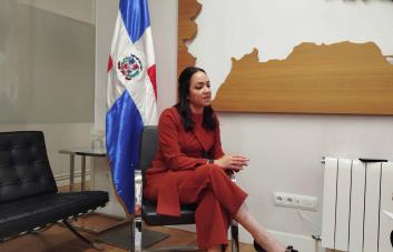 Faride Raful lamenta la falta de apoyo internacional frente a la crisis en Haití