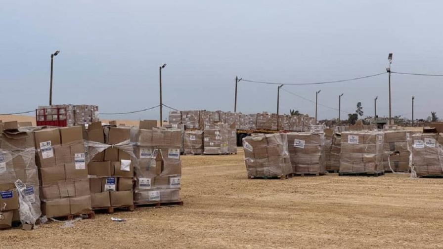 La Fundación Humanitaria de Gaza comienza a repartir alimentos La Fundación Humanitaria de Gaza comienza a repartir alimentos