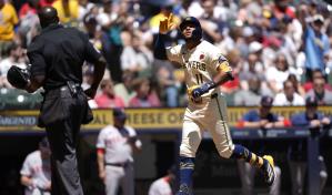 Chourio jonronea y Cerveceros derrotan 3-2 a Medias Rojas; Cachorros vencen a Rockies 3-1