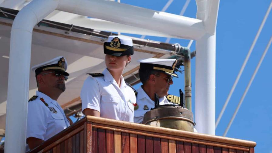 La princesa Leonor llega mañana a Nueva York a bordo del buque Juan Sebastián de Elcano La princesa Leonor llega mañana a Nueva York a bordo del buque Juan Sebastián de Elcano