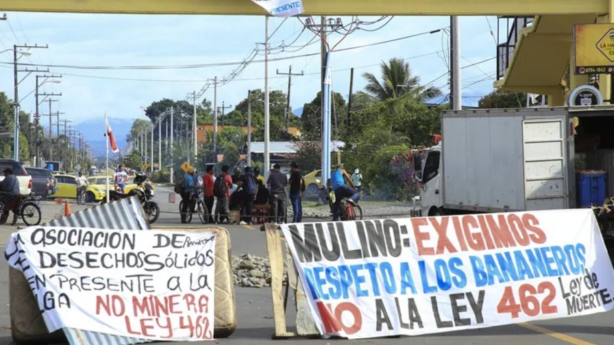 Panamá declara el estado de emergencia en provincia caribeña por protestas y huelga Panamá declara el estado de emergencia en provincia caribeña por protestas y huelga