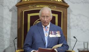 Canadá enfrenta desafíos sin precedentes, asegura el rey Carlos III