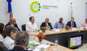 Comisión del CES se reunió hoy por primera vez con representantes de expresidentes por tema haitiano