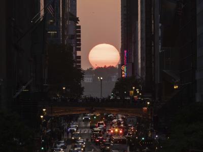 ¿Qué es el Manhattanhenge?