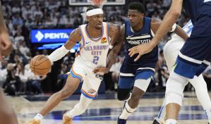 Gilgeous-Alexander anota 34 y Thunder apabulla a Timberwolves para avanzar a Finales de NBA