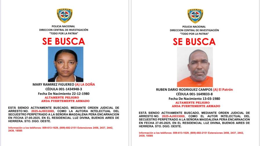 Buscan a dos presuntos autores intelectuales del secuestro de una señora en Herrera Buscan a dos presuntos autores intelectuales del secuestro de una señora en Herrera