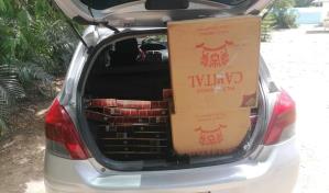 Detienen a cabo del Ejército con contrabando de más de 59 mil cigarrillos en Dajabón